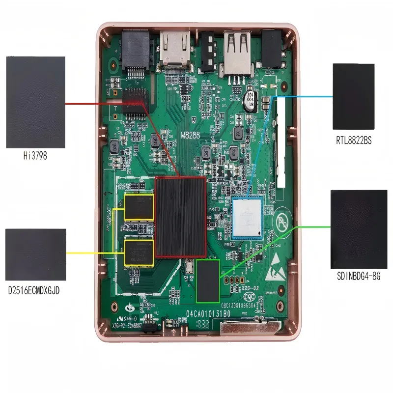 Conceptual image depicting subtle ESD-induced issues in an embedded system, such as an intermittent reset log on a debug console, a glitchy sensor reading graph, or a USB connection icon disconnecting.