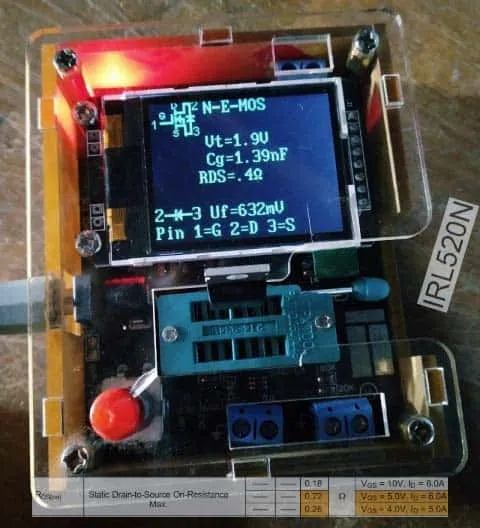 Table: Logic Level MOSFET Drive & Loss Calculator Table: Logic Level MOSFET Drive & Loss Calculator