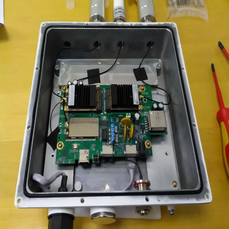 Conceptual image illustrating that the SMA coax cable is often an overlooked design decision, added late in the project cycle.