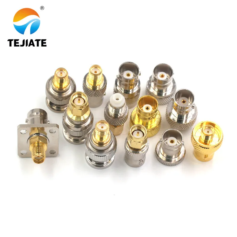 A selection of various BNC to SMA adapters, including different genders and styles A selection of various BNC to SMA adapters, including different genders and styles