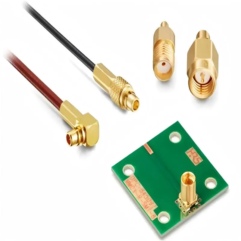 Diagram showing MMCX internal jumper and external SMA connector Diagram showing MMCX internal jumper and external SMA connector