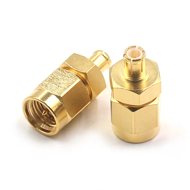 Rigid MCX to SMA adapter, male/female configurations Rigid MCX to SMA adapter, male/female configurations