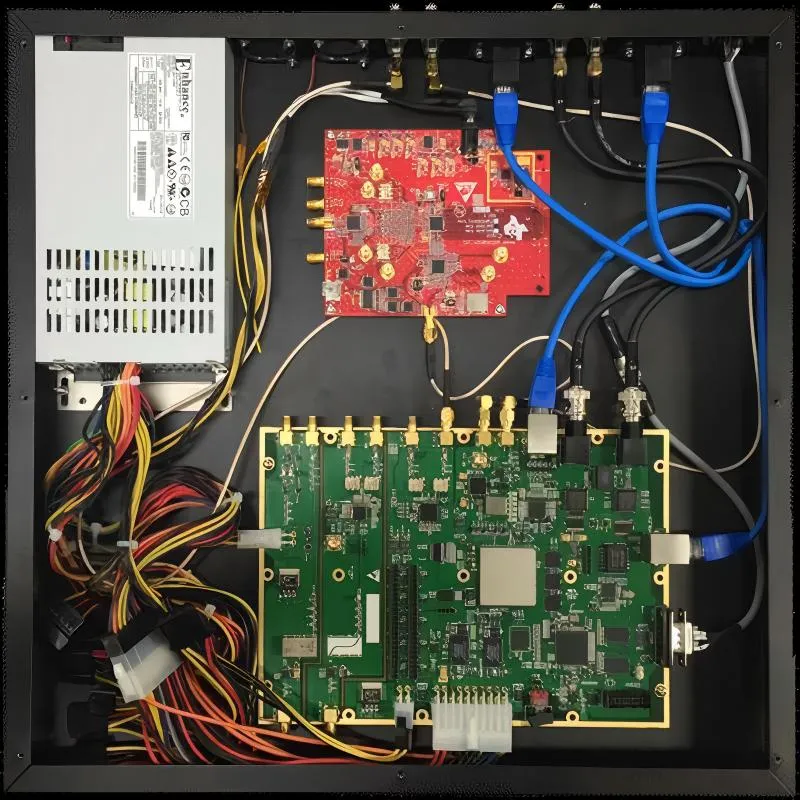 Overview of an RG316 coaxial cable assembly Overview of an RG316 coaxial cable assembly
