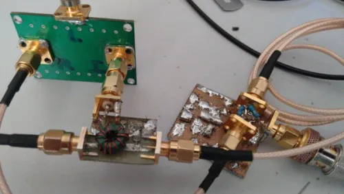 Overview of a typical RG316 coaxial cable assembly Overview of a typical RG316 coaxial cable assembly
