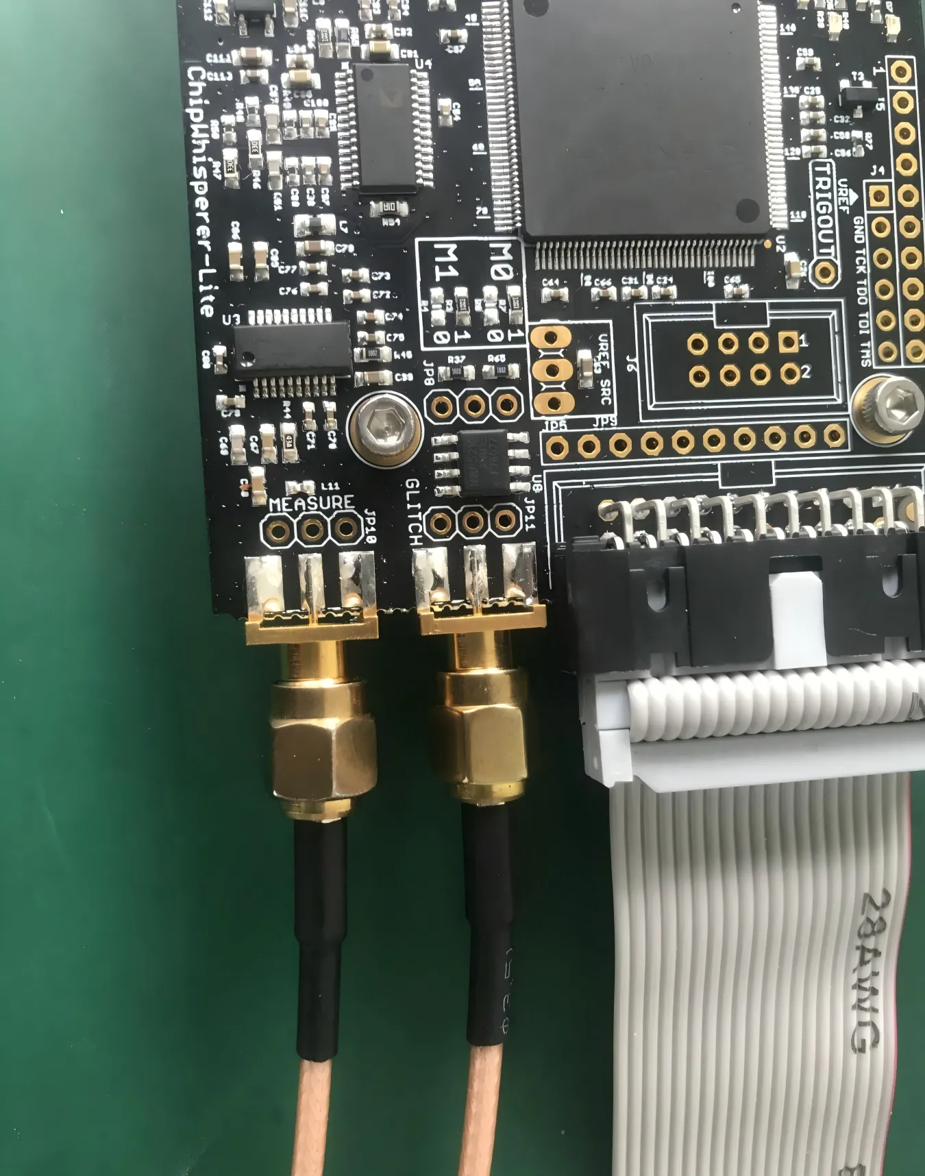 SMA connector attached to RG316 coaxial cable SMA connector attached to RG316 coaxial cable