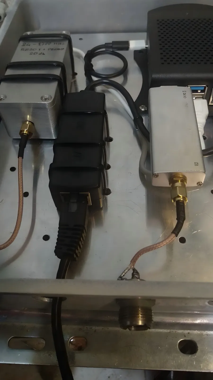Diagram illustrating SMA connector roles: boundary, internal, and temporary Diagram illustrating SMA connector roles: boundary, internal, and temporary