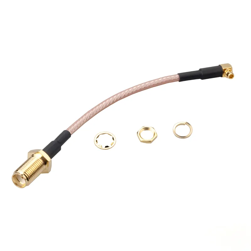 MMCX to SMA cable assembly using RG316 coaxial cable, connecting a compact module to a panel interface MMCX to SMA cable assembly using RG316 coaxial cable, connecting a compact module to a panel interface