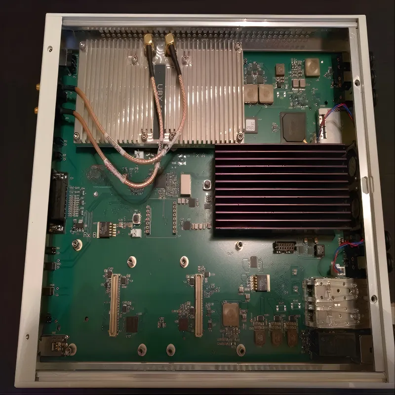 MMCX to SMA cable assembly using RG316, connecting a PCB MMCX port to a panel-mounted SMA MMCX to SMA cable assembly using RG316, connecting a PCB MMCX port to a panel-mounted SMA