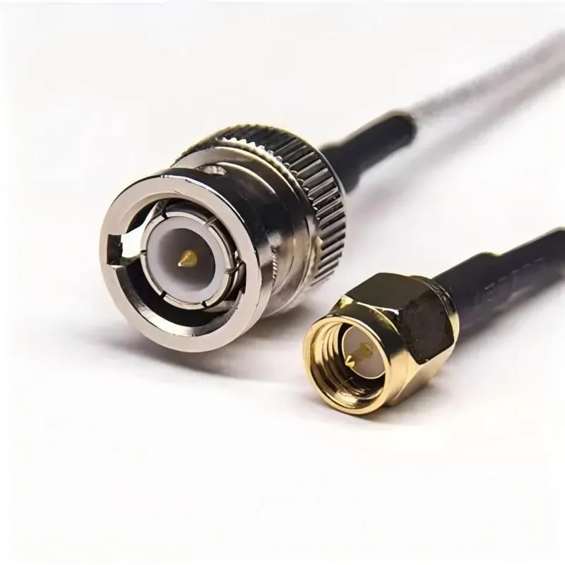 SMA jumper cable assembly built with RG316 coaxial cable SMA jumper cable assembly built with RG316 coaxial cable