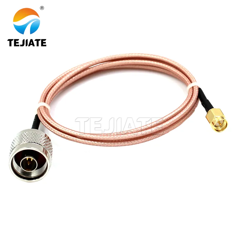 SMA to N cable assembly with flexible coaxial cable between SMA and N connectors SMA to N cable assembly with flexible coaxial cable between SMA and N connectors