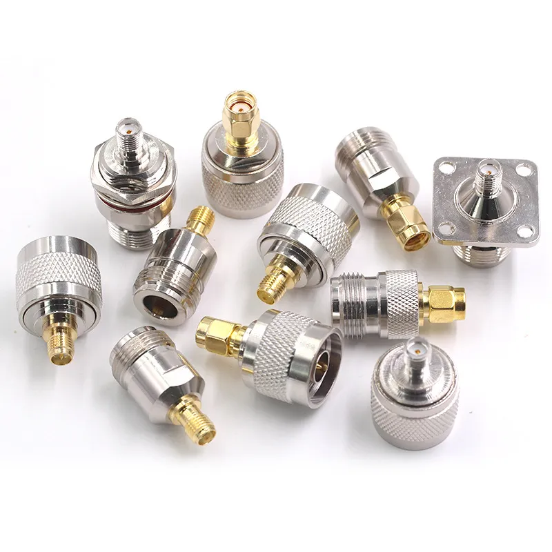 Rigid SMA to N adapter (metal barrel) for direct connection Rigid SMA to N adapter (metal barrel) for direct connection