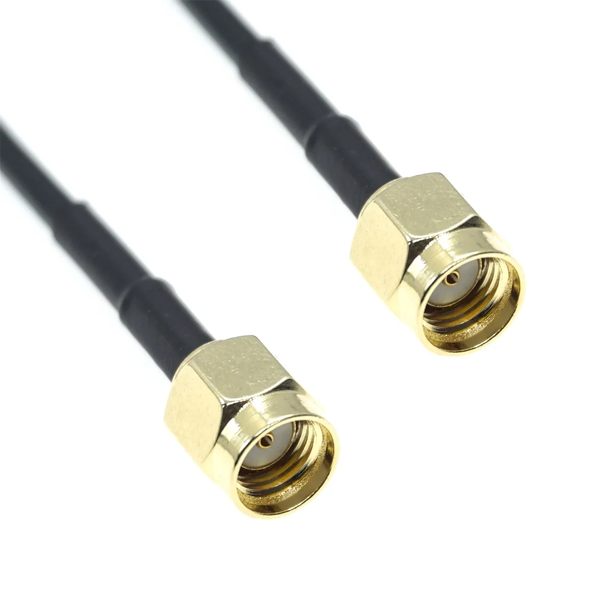 A typical RG316 coaxial cable, often used as a short internal jumper in RF devices A typical RG316 coaxial cable, often used as a short internal jumper in RF devices
