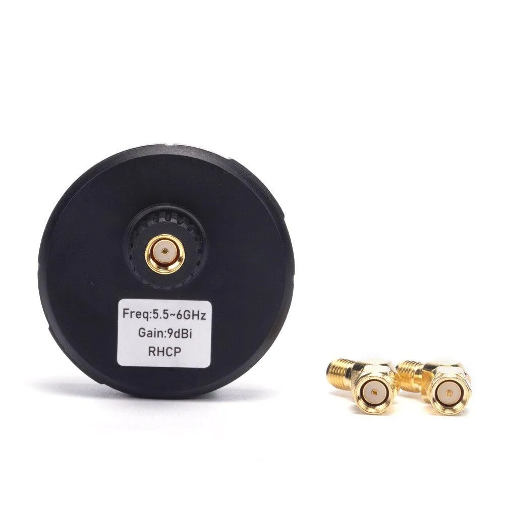 Diagram comparing beamwidth of a patch antenna (moderate) vs. a high-gain directional antenna (narrow) Diagram comparing beamwidth of a patch antenna (moderate) vs. a high-gain directional antenna (narrow)