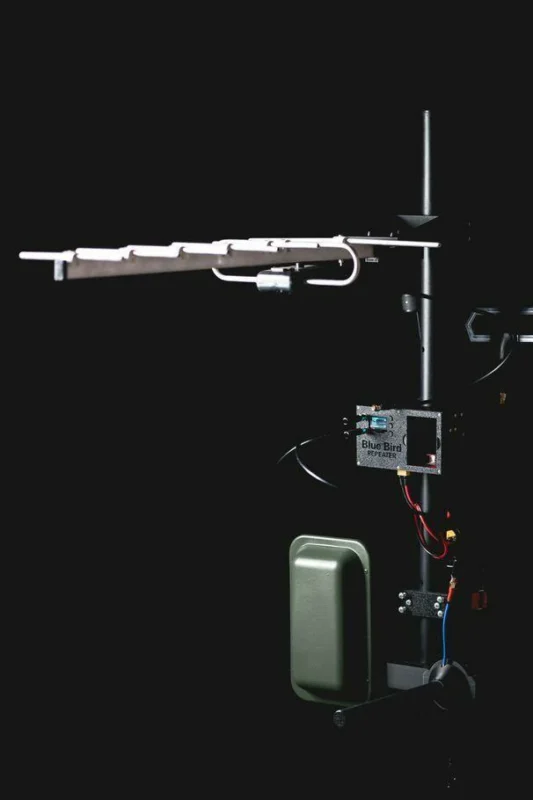 Yagi directional antenna setup for focused FPV receiver or repeater coverage Yagi directional antenna setup for focused FPV receiver or repeater coverage