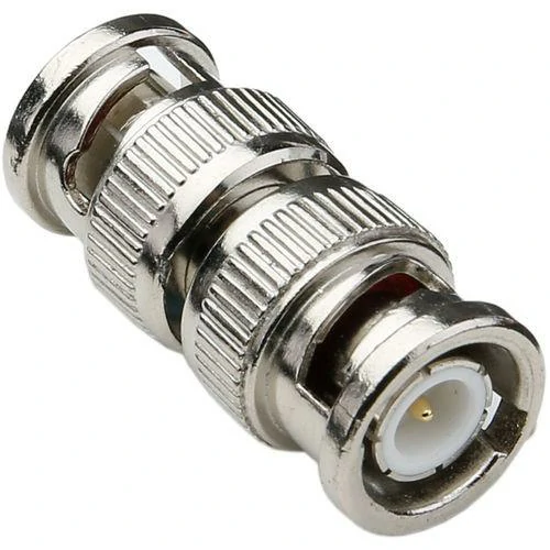 BNC female to female coaxial adapter for joining two BNC male connectors BNC female to female coaxial adapter for joining two BNC male connectors