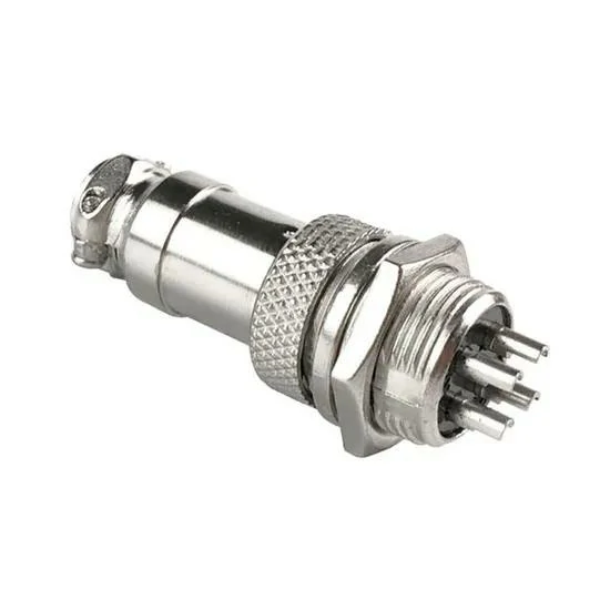 Metal GX series multi-pin panel mount aviation connector with threaded locking structure Metal GX series multi-pin panel mount aviation connector with threaded locking structure