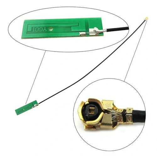 IPEX micro coax cable connected to an internal PCB antenna IPEX micro coax cable connected to an internal PCB antenna