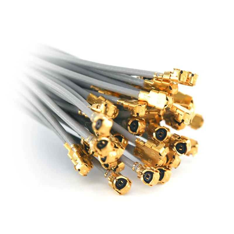 Bundle of IPEX micro coaxial cable connectors for wireless devices Bundle of IPEX micro coaxial cable connectors for wireless devices