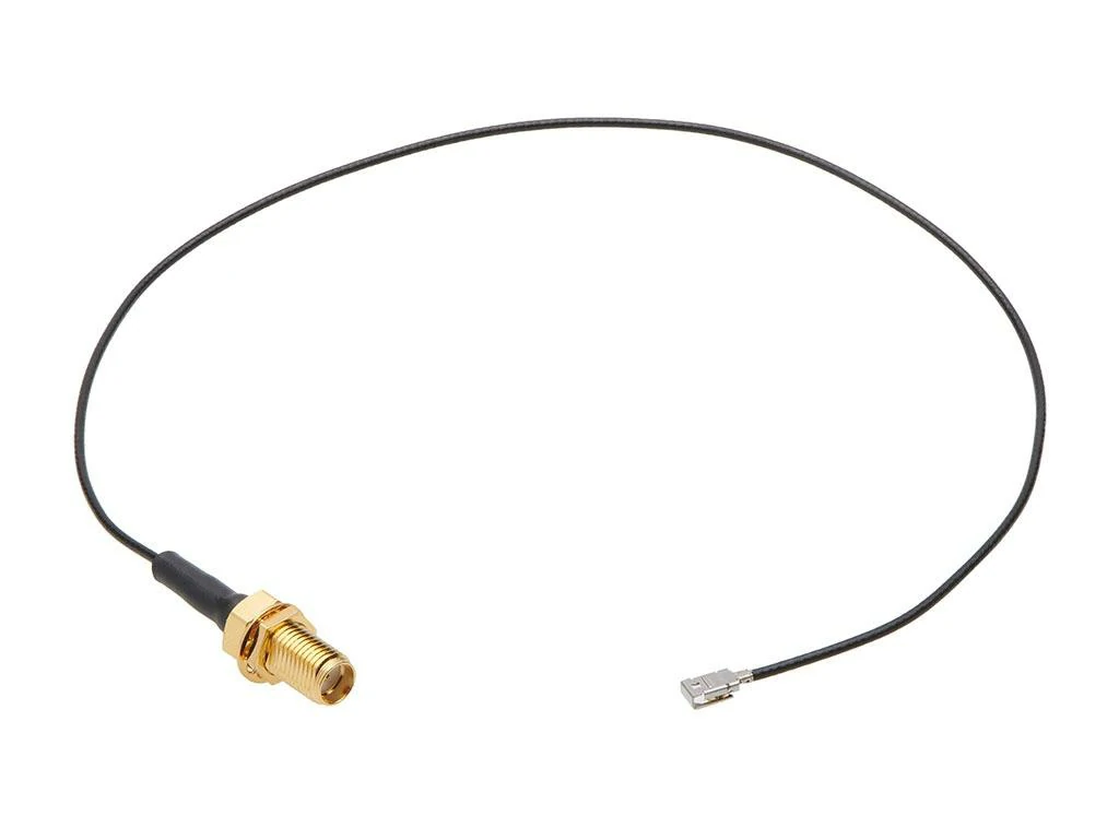 IPEX to SMA female bulkhead micro coaxial cable assembly IPEX to SMA female bulkhead micro coaxial cable assembly