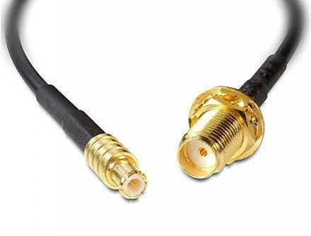 MCX to SMA female RF coaxial cable assembly for antenna and wireless modules MCX to SMA female RF coaxial cable assembly for antenna and wireless modules