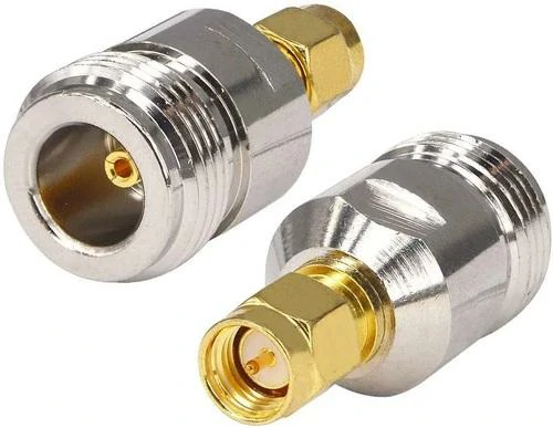 N female to SMA male RF coaxial adapter pair N female to SMA male RF coaxial adapter pair