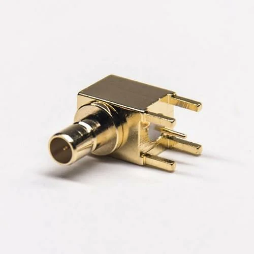 Right angle SMB PCB mount RF connector Right angle SMB PCB mount RF connector