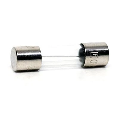 250V glass cartridge fuse with transparent tube and metal caps for circuit protection 250V glass cartridge fuse with transparent tube and metal caps for circuit protection