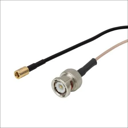 BNC male to SMC female miniature RF coaxial cable assembly BNC male to SMC female miniature RF coaxial cable assembly