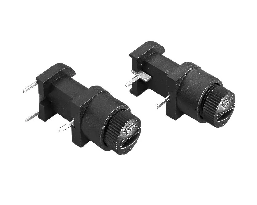 Cartridge fuse holder components including fuse clips and replacement fuse holders Cartridge fuse holder components including fuse clips and replacement fuse holders