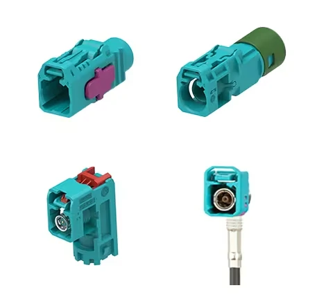 FAKRA connector types for cable and PCB mounting applications FAKRA connector types for cable and PCB mounting applications