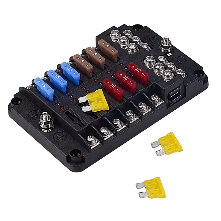 high current ANL fuse holder with battery terminal connection for automotive power protection high current ANL fuse holder with battery terminal connection for automotive power protection