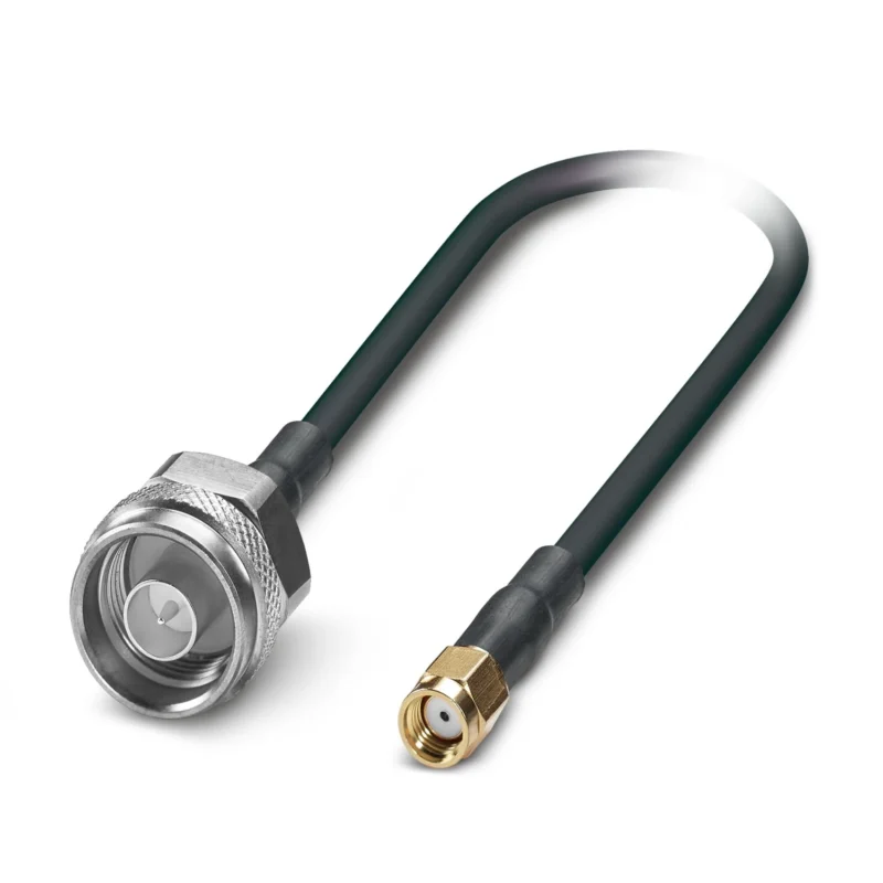 N type to SMA coaxial cable assembly with flexible strain relief boot N type to SMA coaxial cable assembly with flexible strain relief boot
