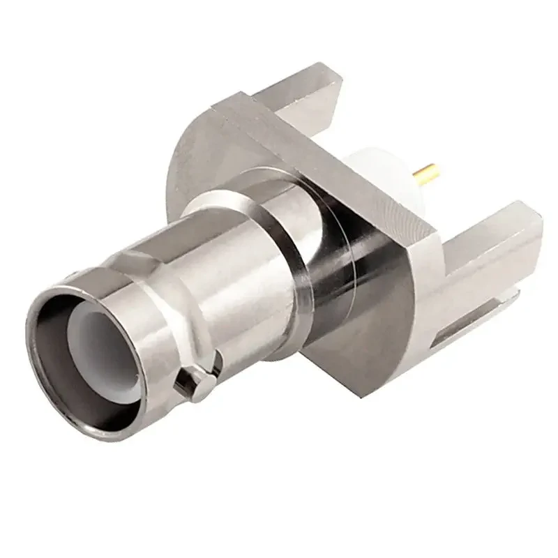 SHV PCB mount high voltage coaxial connector with rear contact terminal SHV PCB mount high voltage coaxial connector with rear contact terminal