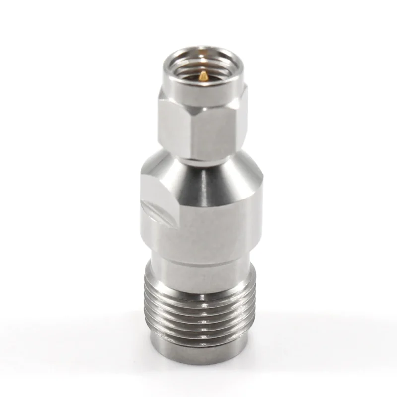 TNC female to SMA male straight RF adapter TNC female to SMA male straight RF adapter