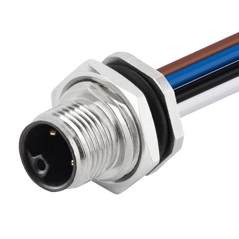 BNC coaxial connector adapter assembly for RF signal connection BNC coaxial connector adapter assembly for RF signal connection