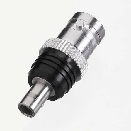 BNC female adapter for RF coaxial connection applications BNC female adapter for RF coaxial connection applications