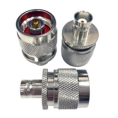 BNC male and female adapter 50 ohm RF connector conversion BNC male and female adapter 50 ohm RF connector conversion