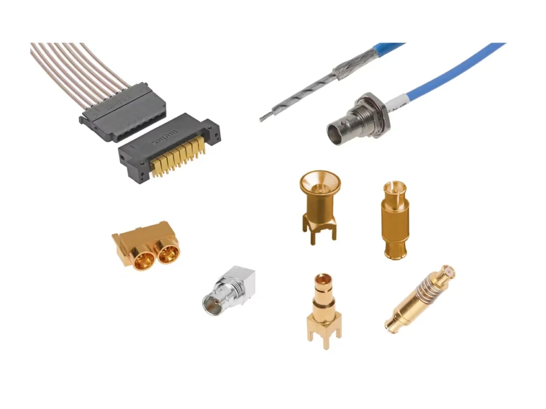 BNC RF cable assembly with coaxial connectors BNC RF cable assembly with coaxial connectors