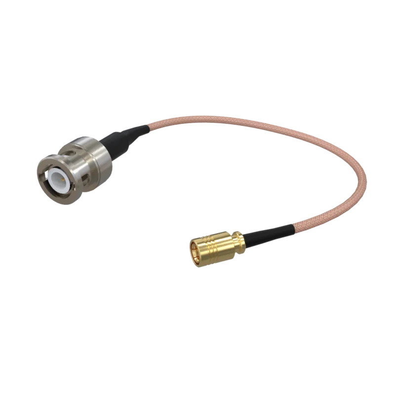 BNC to SMA RF cable assembly for laboratory testing and signal transmission BNC to SMA RF cable assembly for laboratory testing and signal transmission