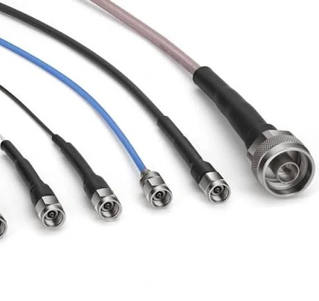 Flexible coaxial cable assemblies with different connector types for RF equipment Flexible coaxial cable assemblies with different connector types for RF equipment
