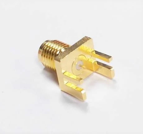 High frequency SMA PCB RF connector for microwave applications High frequency SMA PCB RF connector for microwave applications