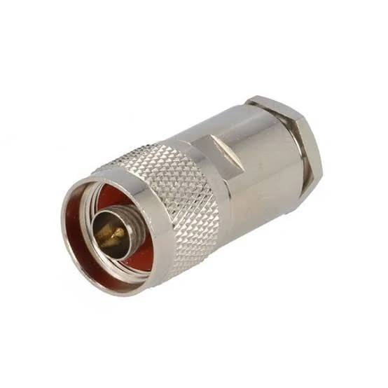 50 ohm N type male cable connector for coaxial cable and RF communication systems 50 ohm N type male cable connector for coaxial cable and RF communication systems