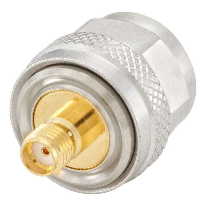 N Type to SMA adapter RF connector conversion component for coaxial systems N Type to SMA adapter RF connector conversion component for coaxial systems