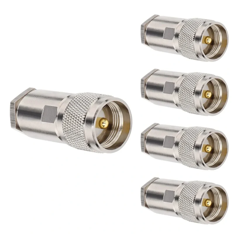 PL259 connector UHF male plug structure for coaxial cable PL259 connector UHF male plug structure for coaxial cable