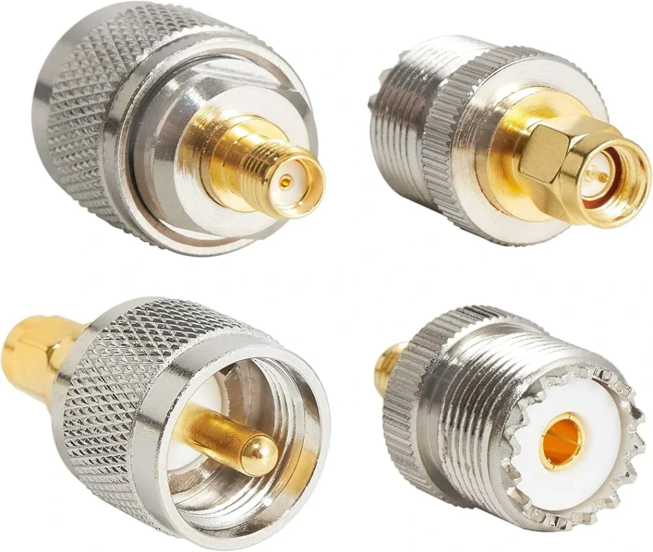 PL259 to SMA adapter for RF connector interface conversion PL259 to SMA adapter for RF connector interface conversion