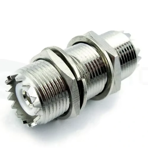 Right angle PL259 to SMA adapter for RF connection applications Right angle PL259 to SMA adapter for RF connection applications
