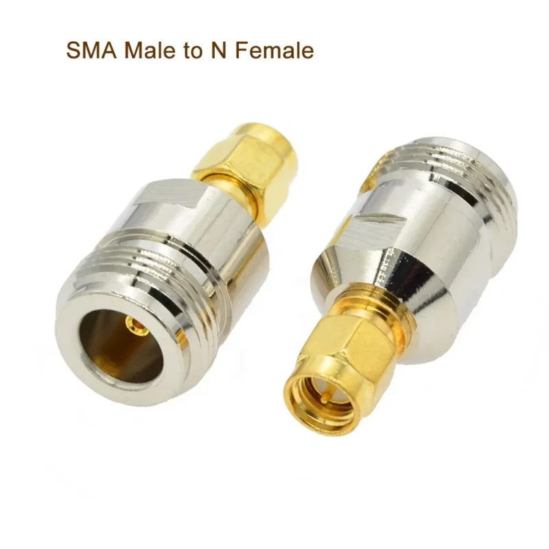 SMA Male to N Female Adapter 50 Ohm RF Connector SMA Male to N Female Adapter 50 Ohm RF Connector