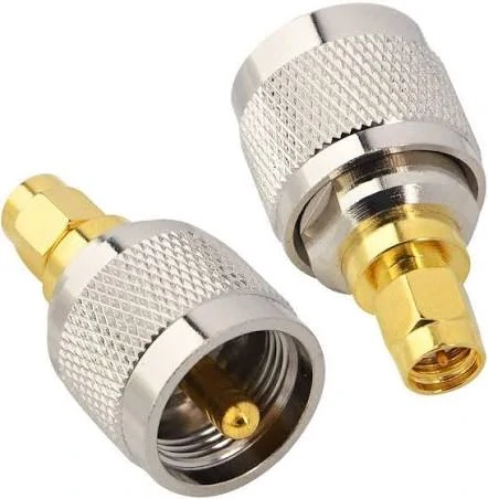 SMA male to UHF female radio antenna adapter connector SMA male to UHF female radio antenna adapter connector