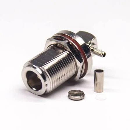 SMA to N Adapter RF Connector with Panel Mount Structure SMA to N Adapter RF Connector with Panel Mount Structure
