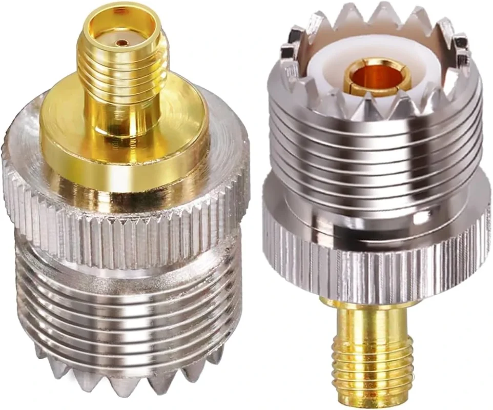 SMA to UHF PL259 SO239 coaxial antenna adapter SMA to UHF PL259 SO239 coaxial antenna adapter